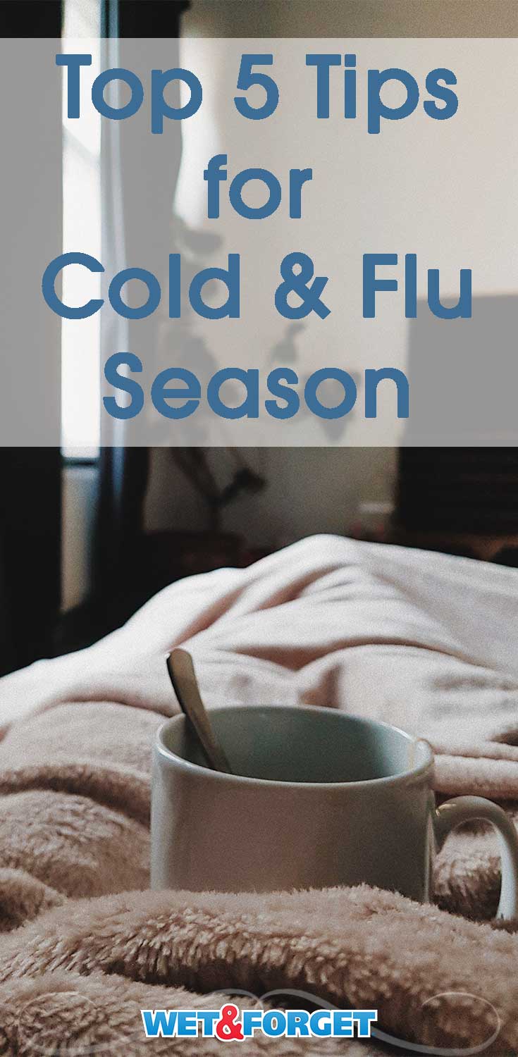Make sure your home is prepared for cold and flu season with these tips!