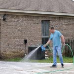 Clean your driveway with Wet & Forget