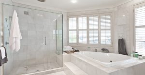 Open windows to help circulate air in your bathroom.