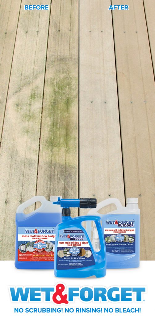 Moss is No Longer a Problem for Jim's Home! Wet & Blog