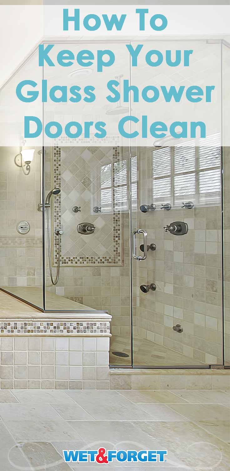 Discover the top tips and tricks to keeping your shower glass doors sparkling clean without any scrubbing!