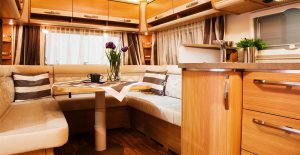 Disinfect the inside of your camper