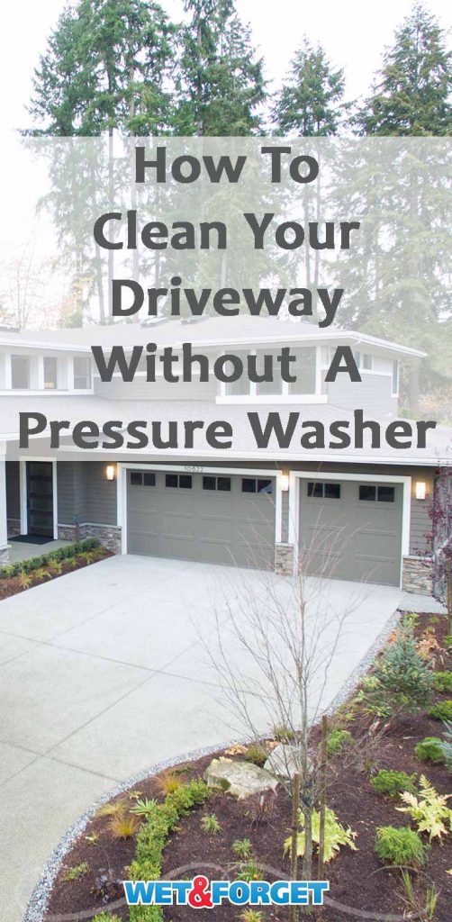 How to Clean a Driveway or Sidewalk with Wet & Wet & Blog