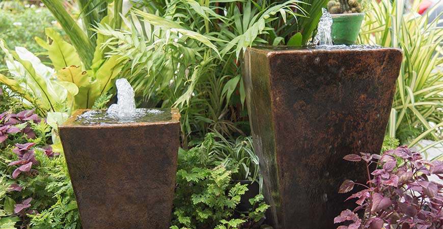Clean your water feature with Wet & Forget!