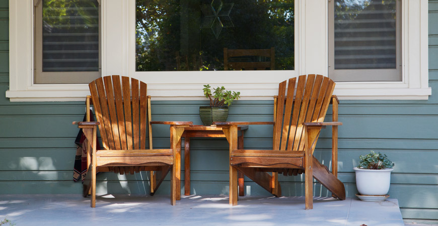 Learn how to clean patio furniture, including adirondack chairs!