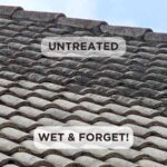 Clean a clay tile roof with Wet and Forget!