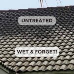 Clean dark stains on your tile roof with Wet & Forget Outdoor.