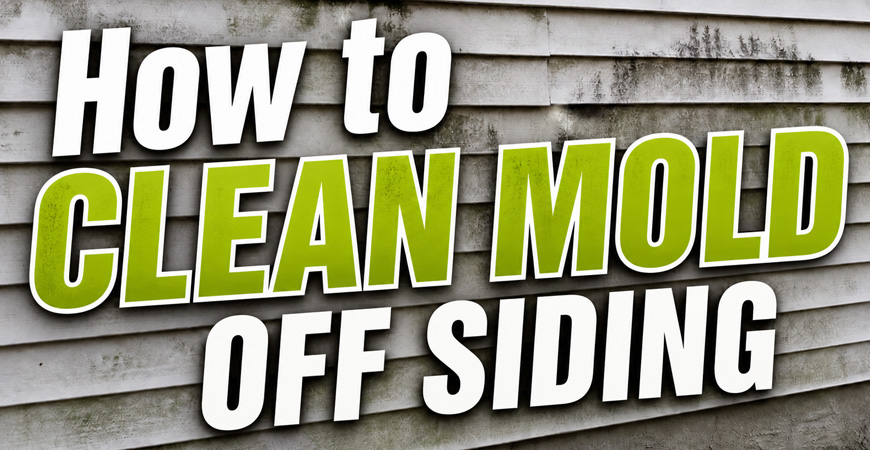 how to clean siding