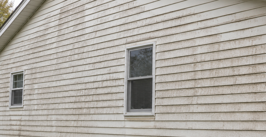 siding dirt grime