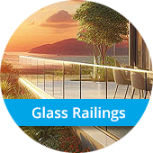 W&F Window & Screen Cleaner - Glass Railings